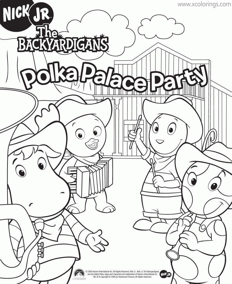 Backyardigans Character Uniqua Coloring Pages Xcolorings My XXX Hot Girl