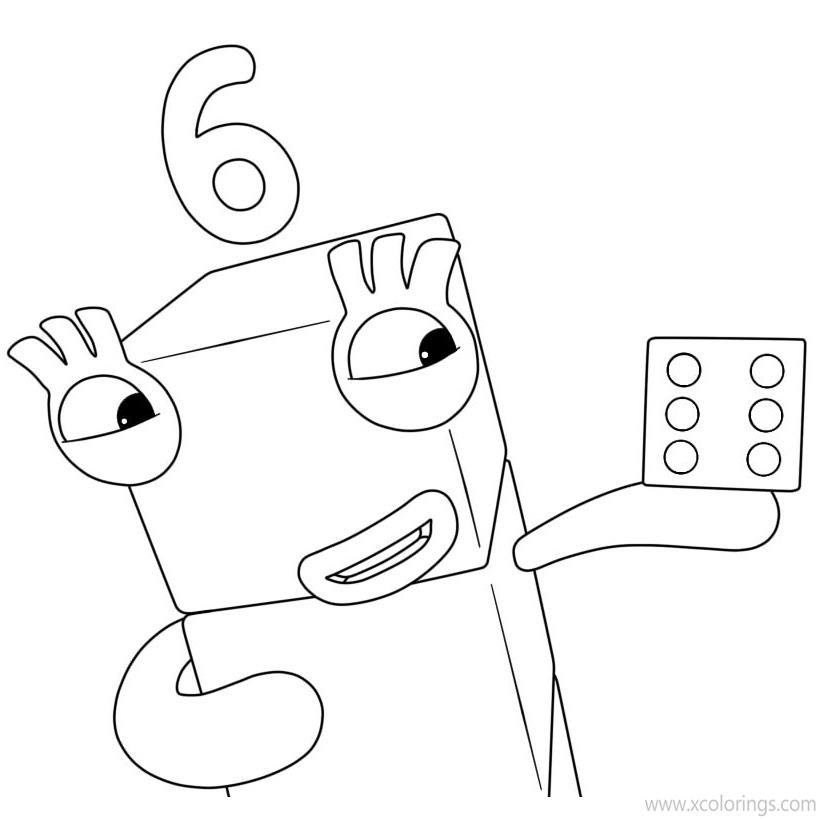Numberblocks Coloring Pages Xcolorings My Xxx Hot Girl