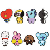 Bt21 Coloring Pages Characters with Name - XColorings.com