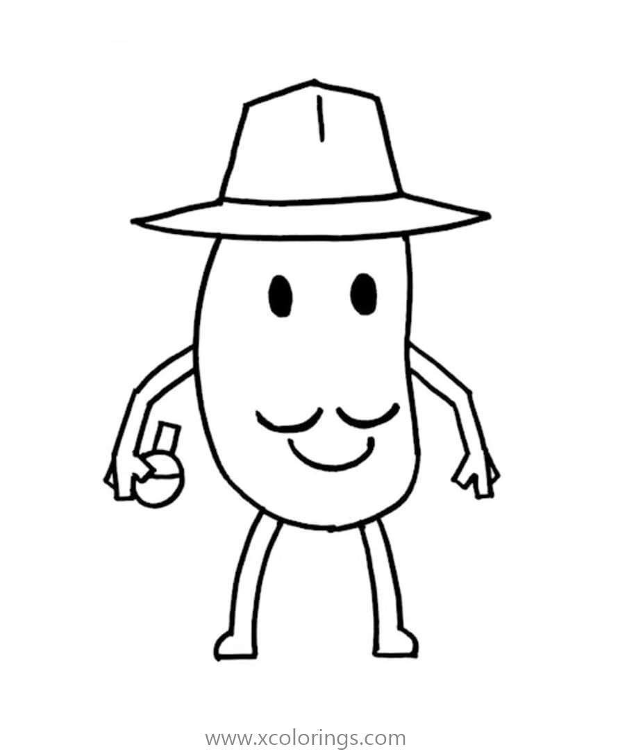 Mr P From Piggy Roblox Coloring Pages Xcolorings Com - roblox coloring pages of girls pictures