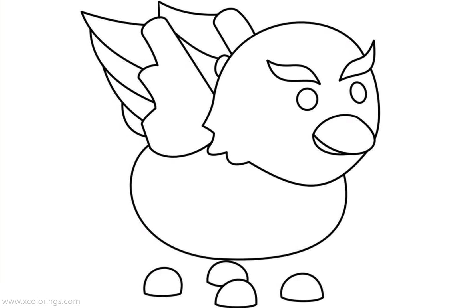 roblox coloring pages adopt me