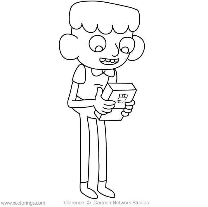 Clarence Coloring Pages