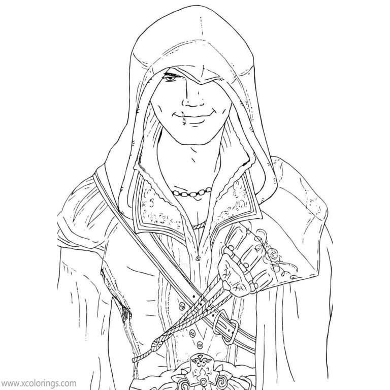 Assassin's Creed Coloring Pages By Critter Of Habit - XColorings.com