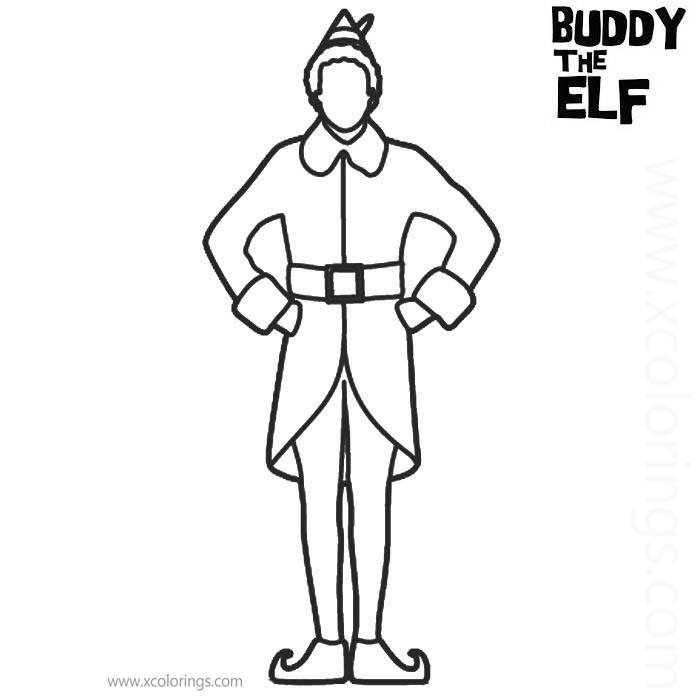 Buddy The Elf Coloring Pages Brengosfilmitali