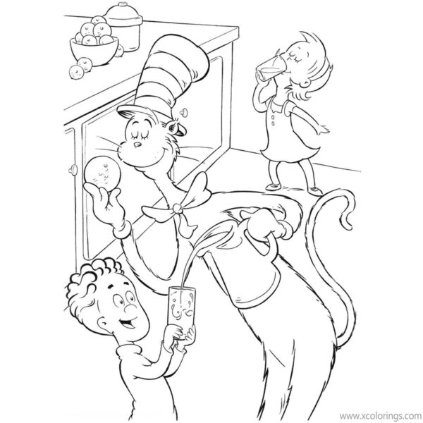 Little Mermaid with Bubbles Coloring Pages - XColorings.com