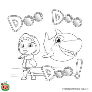 CoComelon Coloring Pages Characters - XColorings.com