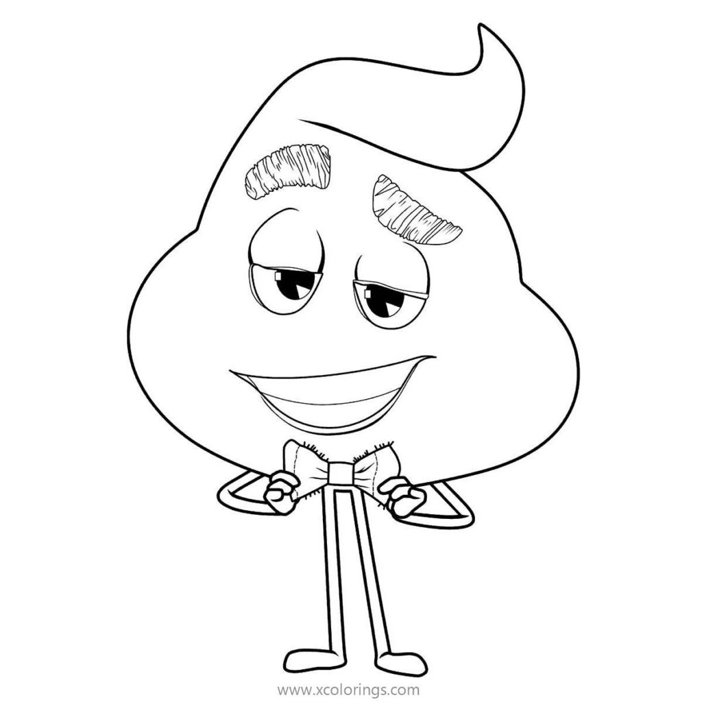 Emoji Movie Coloring Pages Monkeys - XColorings.com