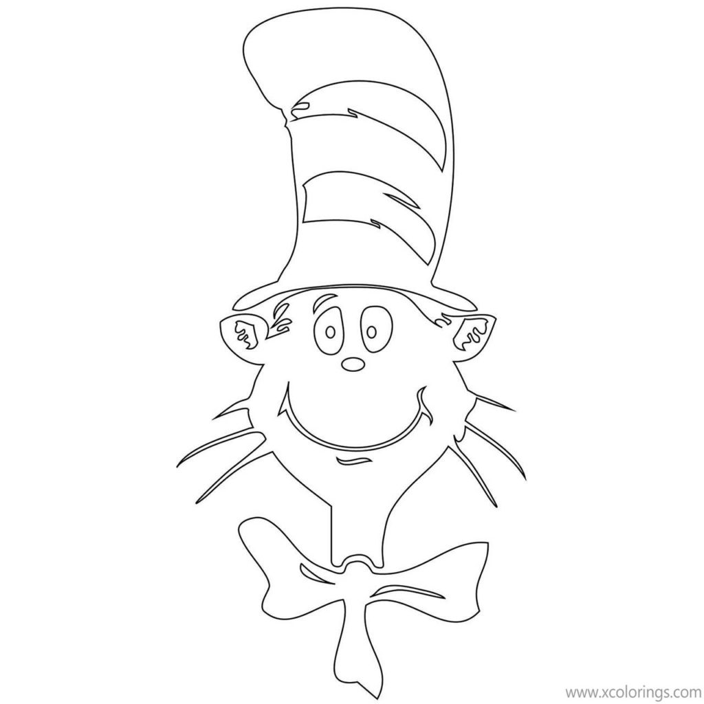Cat In The Hat Coloring Pages Characters On Tinga-ma-jigger ...