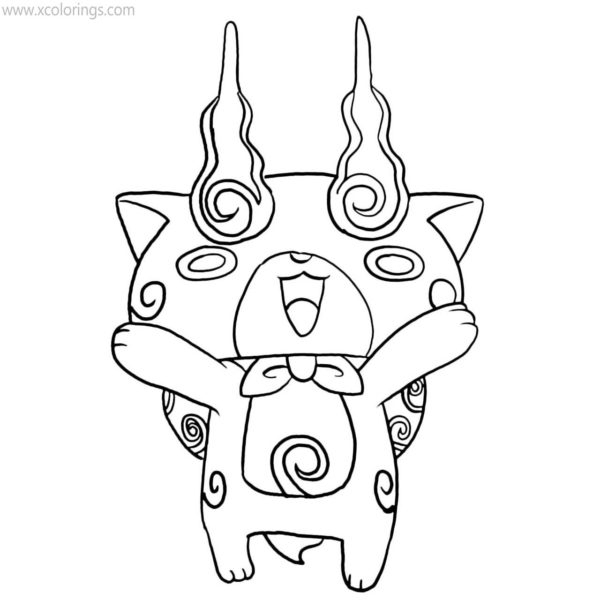 Yo-Kai Watch Fidgephant Coloring Pages - XColorings.com