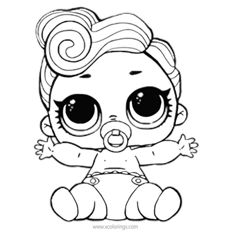 Free LOL Baby Coloring Pages - XColorings.com