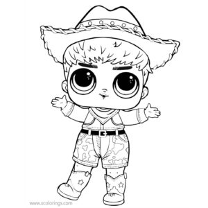 LOL Surprise Boy Coloring Pages Bhaddie Boy - XColorings.com