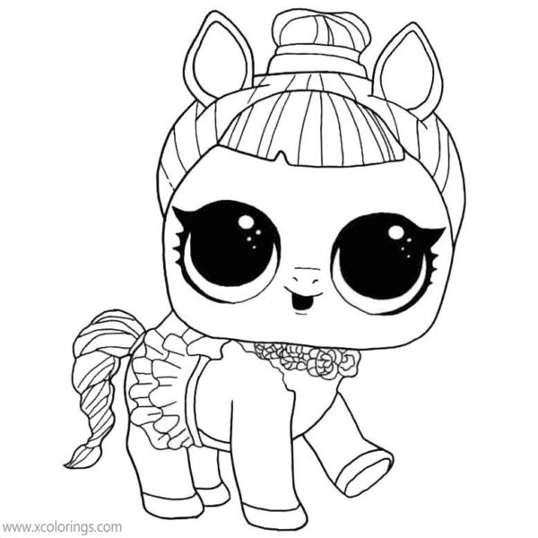 LOL Pets Coloring Pages Teacher's Owl - XColorings.com