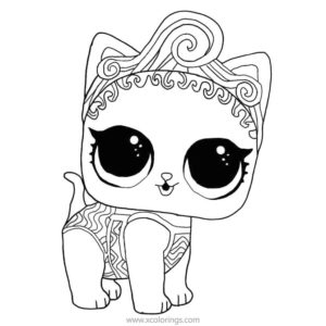 LOL Doll Pets Coloring Pages - XColorings.com