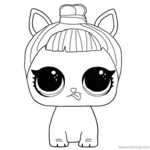 LOL Doll Pets Coloring Pages - XColorings.com