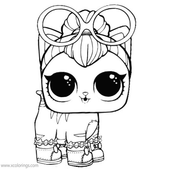 LOL Pets Coloring Pages Neon Kitty - XColorings.com