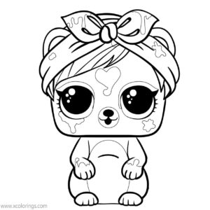 LOL Doll Pets Coloring Pages - XColorings.com