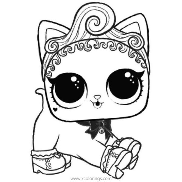 LOL Doll Pets Coloring Pages - XColorings.com