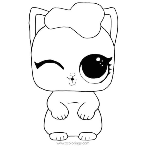 LOL Surprise Pets Coloring Pages - XColorings.com