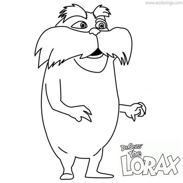 Lorax and Pipsqueak Coloring Pages - XColorings.com