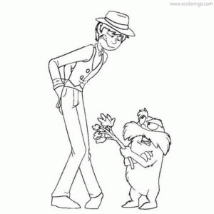 coloring pages of aloysius ohare the lorax