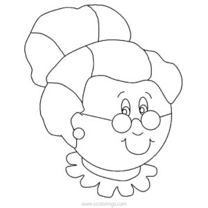 Mr. and Mrs. Claus At Home Coloring Pages - XColorings.com