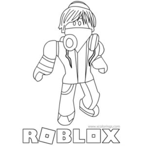 roblox ninja coloring pages printable  xcolorings