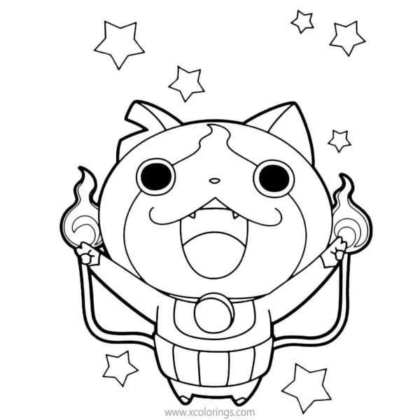 Yo-Kai Watch Coloring Pages Venoct - XColorings.com