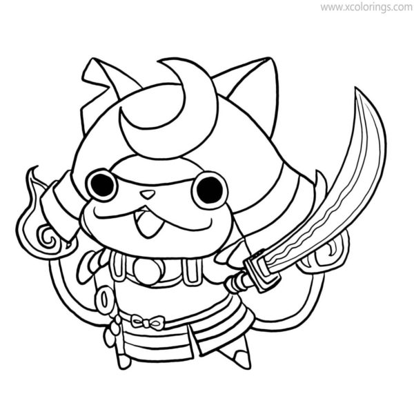 Yo-Kai Watch Coloring Pages Venoct - XColorings.com