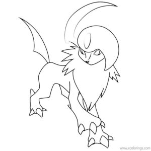 Zeraora Pokemon Coloring Pages - XColorings.com