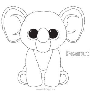 Beanie Boos Coloring Pages Whiskers - XColorings.com