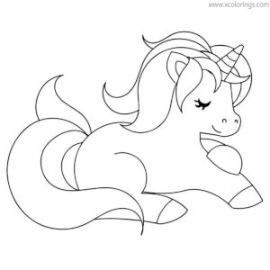 Beanie Boos Unicorn Coloring Pages Fantasia - XColorings.com