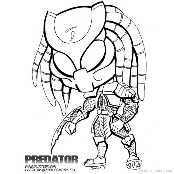 Predator Coloring Pages Printable - XColorings.com