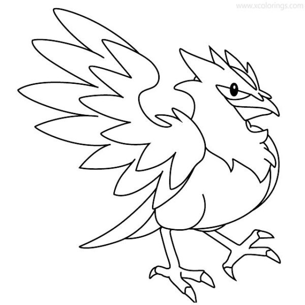 Pokemon Zacian Coloring Pages - XColorings.com