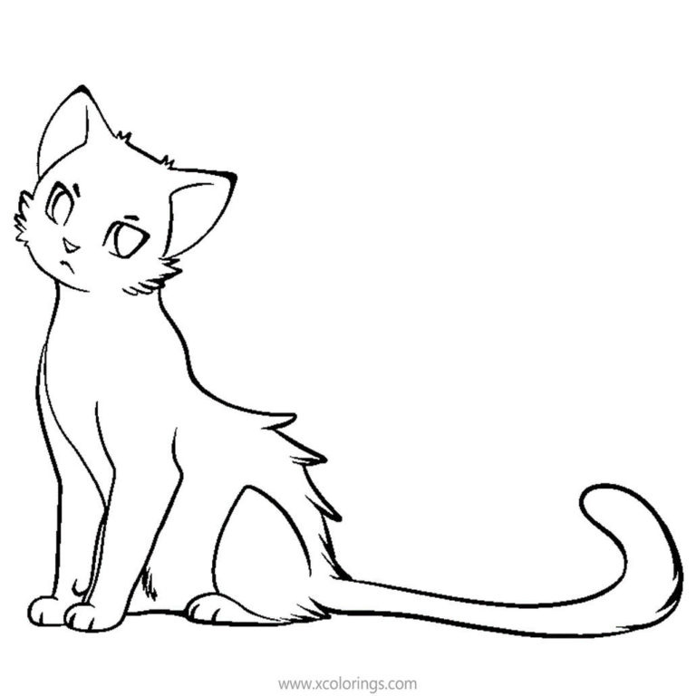 Warrior Cat Love Coloring Pages - XColorings.com