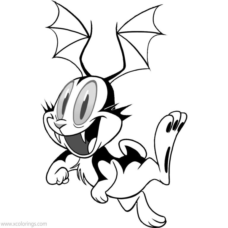 Bunnicula Coloring Pages Mina - XColorings.com