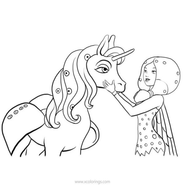 Mia And Me Unicorn Character Coloring Pages Xcolorings Com My Xxx Hot My Xxx Hot Girl