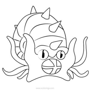 golurk coloring page template pokemon