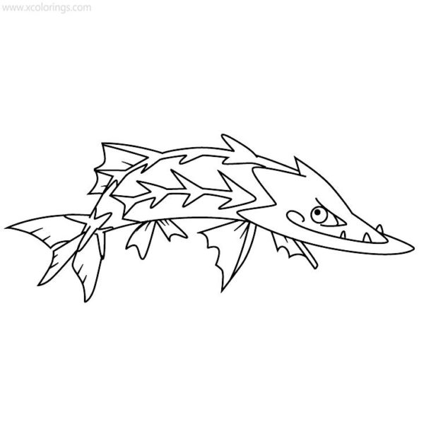 Drakloak Pokemon Coloring Pages - XColorings.com