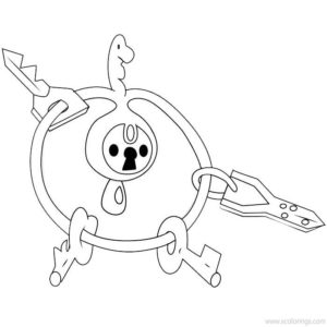 Pokemon Sirfetch'd Coloring Pages - XColorings.com