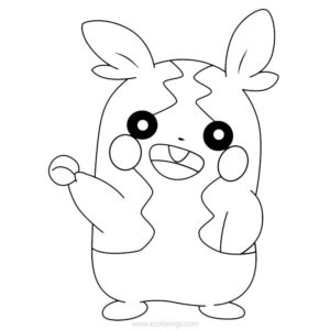 flapple coloring page pokemon