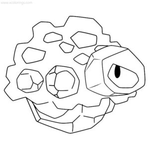 Eiscue - Noice Face Pokemon Coloring Pages - XColorings.com