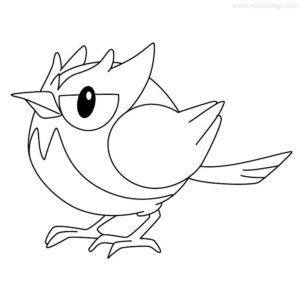 Cinderace Pokemon Coloring Pages - XColorings.com