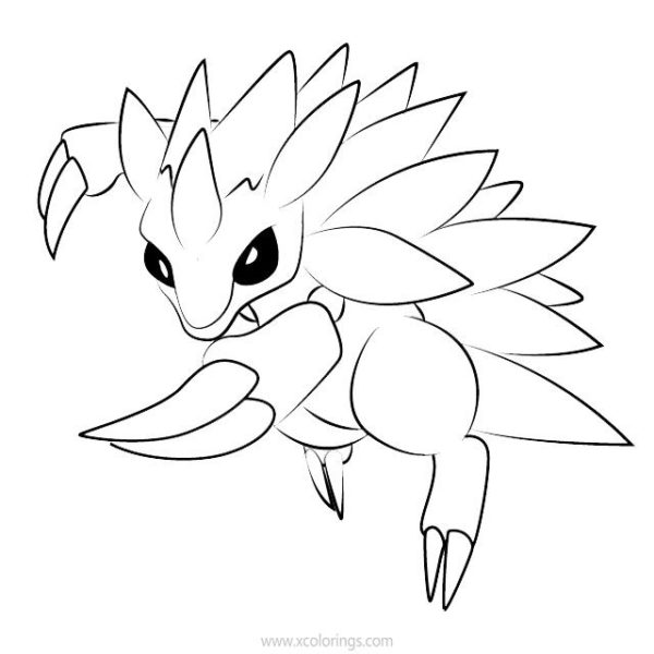 Pokemon Sirfetch'd Coloring Pages - XColorings.com