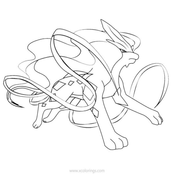 Thievul Pokemon Coloring Pages - XColorings.com