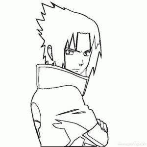 Young Boy Sasuke Coloring Pages - XColorings.com