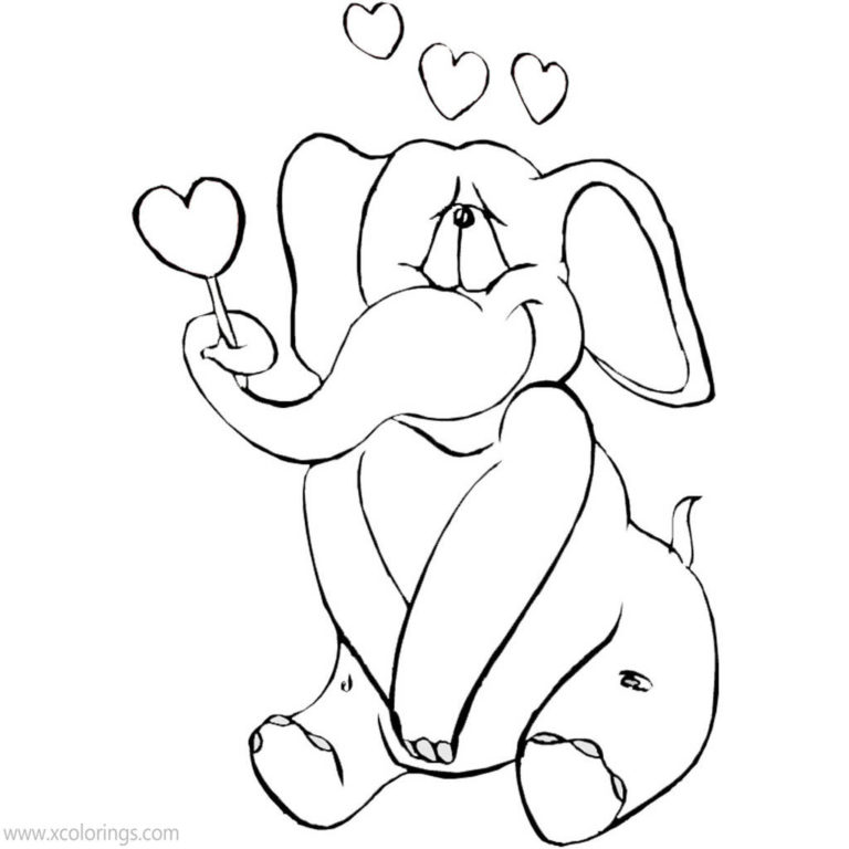 Valentines Day Coloring Pages I Love You Beary Much - XColorings.com