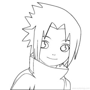 Manga Sasuke Uchiha Coloring Pages - XColorings.com