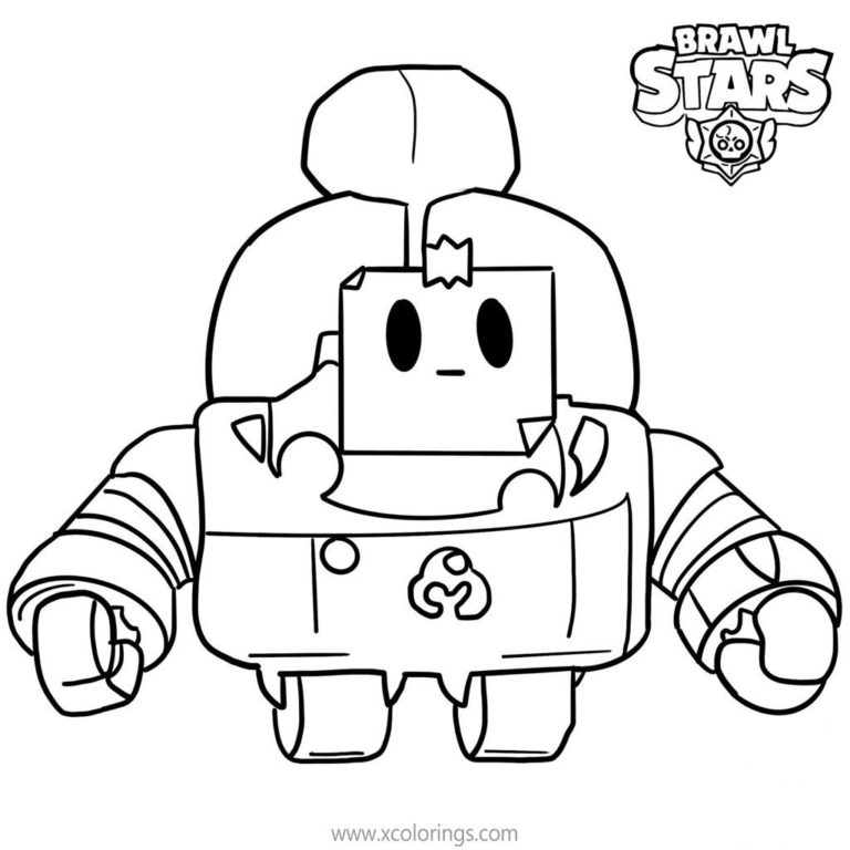 Cute Sprout Brawl Stars Coloring Pages - XColorings.com