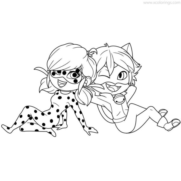 Miraculous Ladybug Coloring Pages Sabrina Raincomprix And Chloe ...