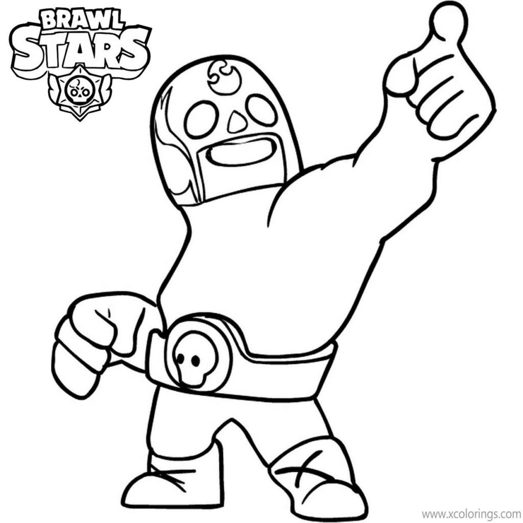 Printable Brawl Stars El Primo Pdf Coloring Pages 15 - vrogue.co